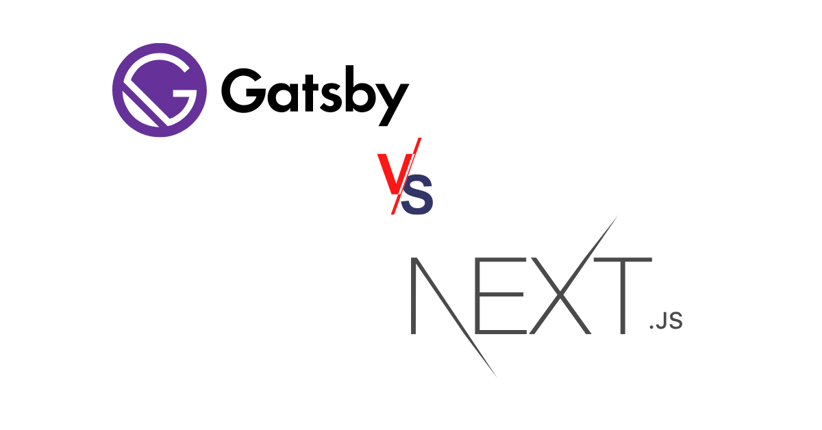 Next.js vs GatsbyJs Differences and Comparison in 2020